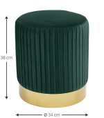 Σκαμπο Venmar-Prasino - Image 3