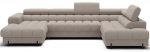 Γωνιακός Καναπές Rafeno-Μπεζ-Δεξιά