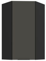 Κρεμαστό ντουλάπι γωνιακό Arianna 60x60 GN 108 1F-Γκρι