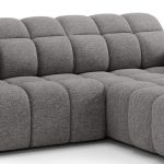 Γωνιακός καναπές Comfora-Γκρι Σκούρο-Δεξιά