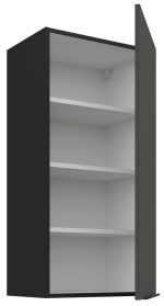 Κρεμαστό ντουλάπι Arianna 45 G 90 1F-Γκρι - Image 2