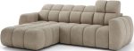 Γωνιακός καναπές Comfora-Μπεζ-Αριστερή