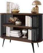 Κονσόλα Roenni-Καφέ - Μαύρο - Image 4