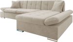 Γωνιακός καναπές Malwi-Εκρού-Δεξιά