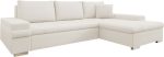 Γωνιακός καναπές Bangkok Mini Premium-Λευκό Πάγου
