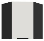 Κρεμαστό ντουλάπι γωνιακό Arianna 60x60 GN 72 1F-Λευκό