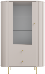 Βιτρίνα Ovelia-Μπεζ - Image 3