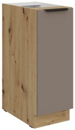 Επιδαπέδιο ντουλάπι με καλάθι Arianna 30 D CARGO BB-Γκρέζ