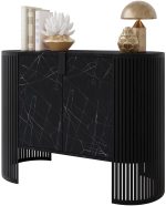 Μπουφές Fikoli-Μαύρο Μάρμαρο - Image 4