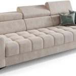 Καναπές Calyra Τριθέσιος-Κρεμ