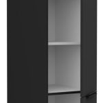 Επιδαπέδιο ντουλάπι Arianna 40 DK 210 2F-Μαύρο