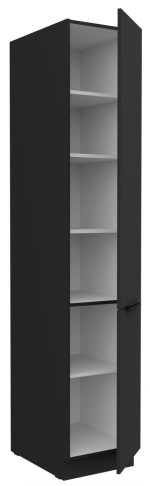 Επιδαπέδιο ντουλάπι Arianna 40 DK 210 2F-Μαύρο