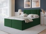 Επενδυμένο Κρεβάτι Michelle-140 x 200-Πράσινο - Image 2