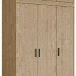 Ντουλάπα Elena 3D Plus-Φυσικό