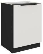 Επιδαπέδιο ντουλάπι Arianna 60 D 1F BB-Λευκό