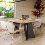 Τραπέζι Moneto Επεκτεινόμενο-Φυσικό - Image 4