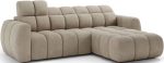 Γωνιακός καναπές Comfora-Μπεζ-Δεξιά