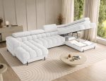 Γωνιακός Καναπές Rafeno-Λευκό-Δεξιά - Image 4