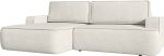 Γωνιακός καναπές Mono-Λευκό-Αριστερή