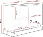 Μπουφές Zarpant 2D-Cashmere - Image 2