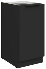 Επιδαπέδιο ντουλάπι Arianna 40 D 1F BB-Μαύρο