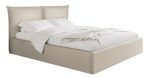 Επενδυμένο κρεβάτι Pirkun-140 x 200-Εκρού