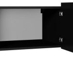 Έπιπλο τηλεόρασης Calabrini-Μαύρο-Μήκος: 150 εκ.