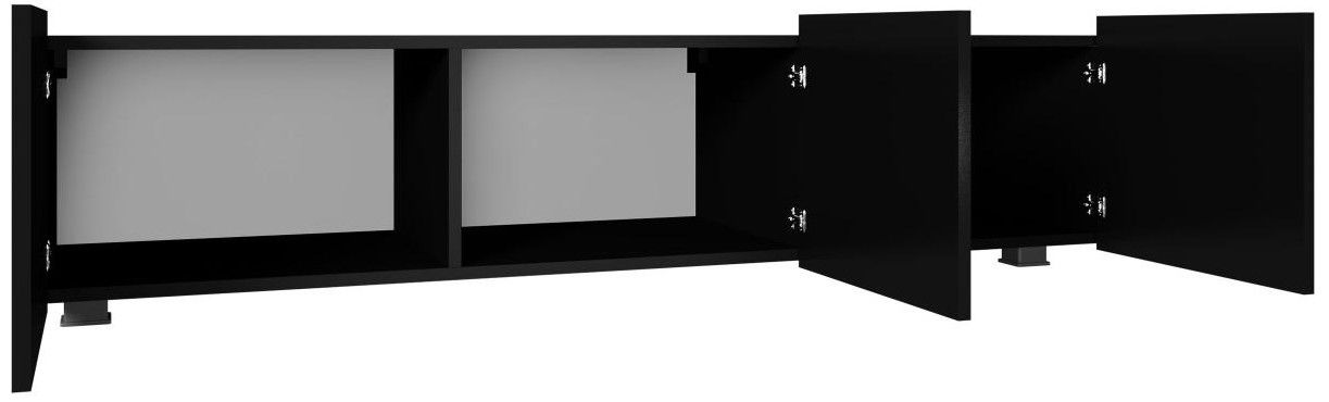 3vwypivfvt369z6w6pz76kwvg6ag Έπιπλο τηλεόρασης Calabrini-Μαύρο-Μήκος: 150 εκ. - Image 1