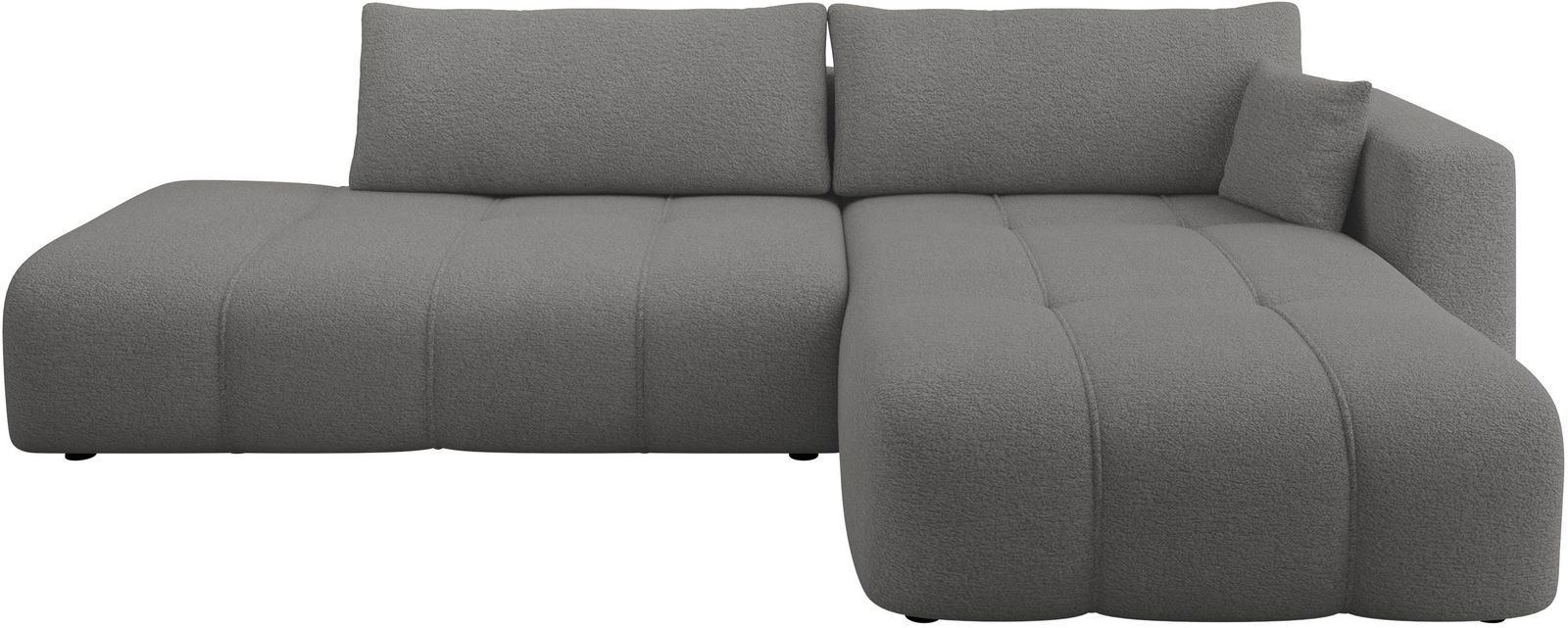 3wrrc8y757210qv7p7b71bfljolp Γωνιακός Καναπές Furyn Otwarty-Δεξιά-Γκρι - Image 1
