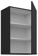 Κρεμαστό ντουλάπι Arianna 50 G 72 1F-Μαύρο - Image 2