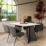 Τραπέζι Moneto Επεκτεινόμενο-Λευκό - Image 4