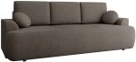 Καναπές - κρεβάτι Velo-Καφέ Σκούρο
