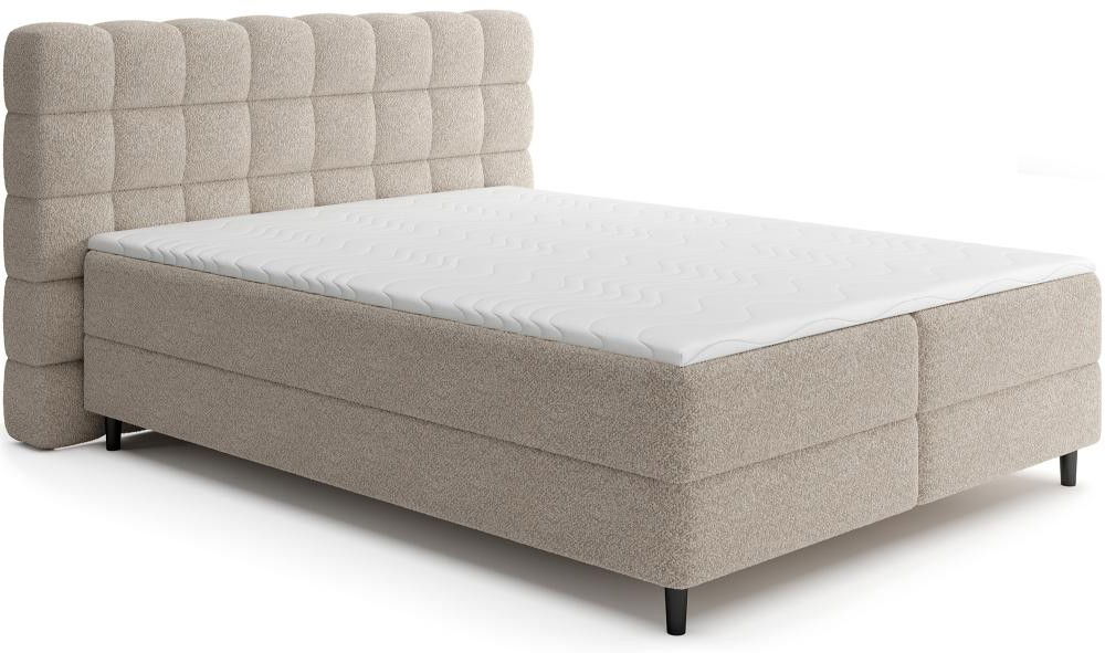 4i1m2ekw05pweby61mt61n6mxadg Επενδυμένο κρεβάτι Mecan-Μπεζ-160 x 200 - Image 1