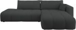 Γωνιακός Καναπές Furyn Otwarty-Δεξιά-Ανθρακί