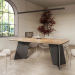 Τραπέζι Moneto Επεκτεινόμενο-Φυσικό - Image 2