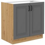 Επιδαπέδιο ντουλάπι νεροχύτη Stilo 80 ZL 2F BB