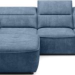 Γωνιακός καναπές Cenedra-Μπλε-Αριστερή