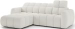 Γωνιακός καναπές Comfora-Λευκό-Αριστερή