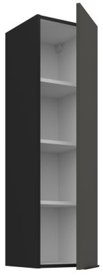 Κρεμαστό ντουλάπι Arianna 30 G 108 1F-Γκρι - Image 2