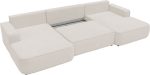 Γωνιακός καναπές Mono U-Λευκό - Image 5
