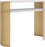 Κονσόλα Fikoli III-Λευκό Μάρμαρο