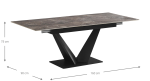 Τραπέζι Manitoba επεκτεινόμενο - Image 3