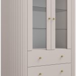 Βιτρίνα Ovelia 2D-Μπεζ