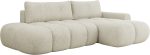 Γωνιακός καναπές Mitto I-Εκρού-Δεξιά