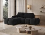 Γωνιακός Καναπές Vitalo-Μαύρο-Αριστερή - Image 5