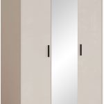 Ντουλάπα τρίφυλλη Elena 3D-Cashmere-Με καθρέπτη