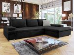 Γωνιακός καναπές Bangkok Mini Premium-Ανθρακί - Image 2