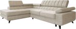 Γωνιακός καναπές Nord-Εκρού-Αριστερή