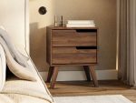Κομοδίνο Nordelo R-Φυσικό Σκούρο - Image 2