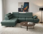 Γωνιακός καναπές Gelito-Prasino Skouro-Αριστερή - Image 2